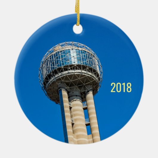 Dallas, Texas, tweezijdig ornament (Achterkant)