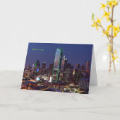 Dallas, Texas uitzicht, Kaart (Gele Bloem)