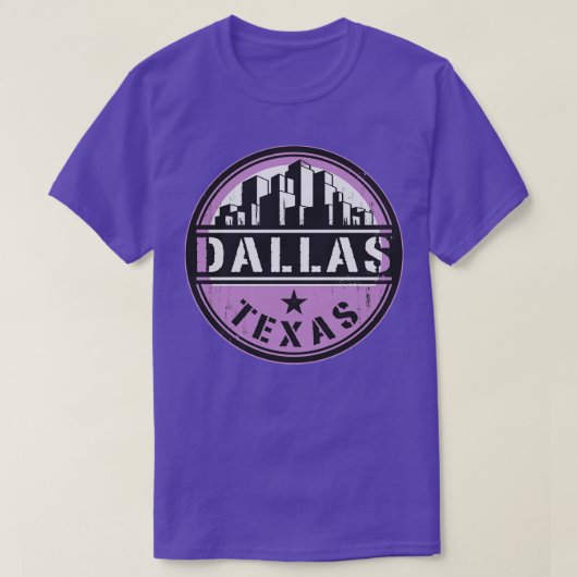 Dallas Texas urban T-shirt (Design voorkant)