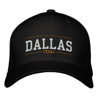 Dallas Texas USA Geborduurde Petten
