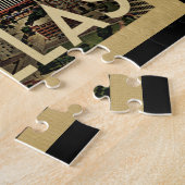 Dallas Texas Vintage Travel Legpuzzel (Zijkant)