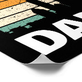 DALLAS TEXAS VINTAGE ZONSONDERGANG POSTER (Hoek)