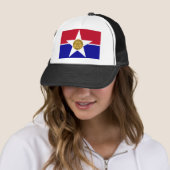 Dallas Texas Vlag Trucker Pet (In situ)
