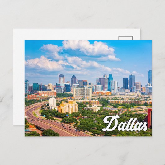 Dallas, Texas, VS Briefkaart (Voorkant / Achterkant)