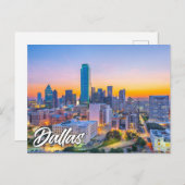 Dallas, Texas, VS Briefkaart (Voorkant / Achterkant)