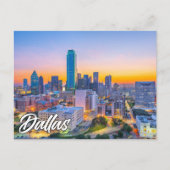 Dallas, Texas, VS Briefkaart (Voorkant)
