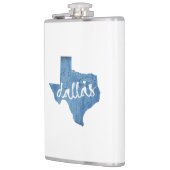 Dallas, Texas Wood Grain Heupfles (Links)