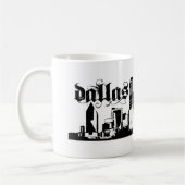 Dallas Texas, zet je stad aan Koffiemok (Links)