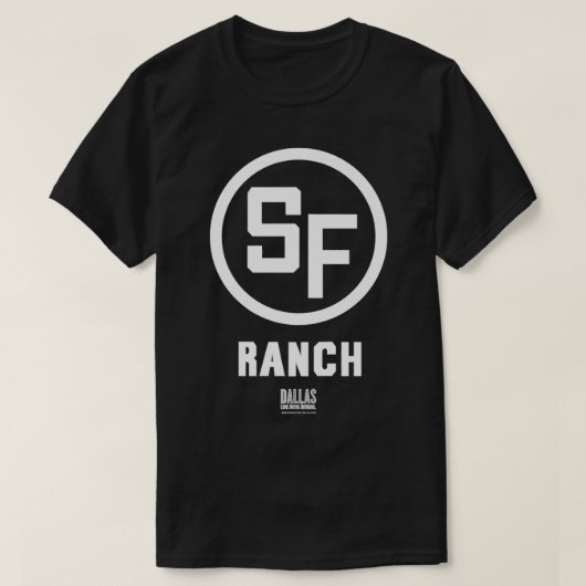 Dallas TV Series Southfork Ranch Premium  T-shirt (Design voorkant)