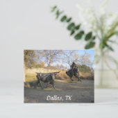 Dallas, TX Briefkaart (Staand voorkant)