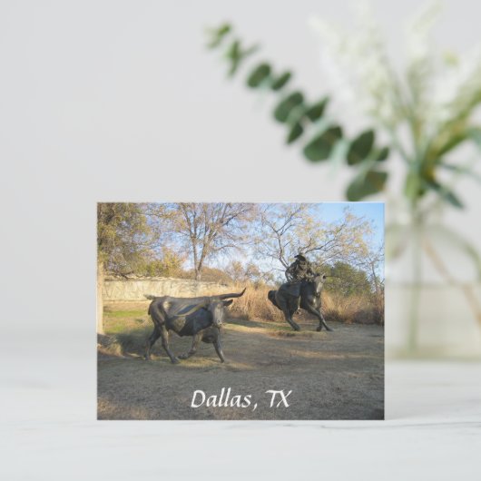 Dallas, TX Briefkaart (Staand voorkant)