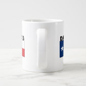 Dallas, TX Grote Koffiekop (Achterkant)