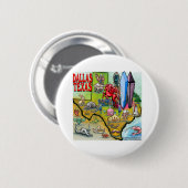 Dallas TX Ronde Button 5,7 Cm (Voorkant /achterkant)