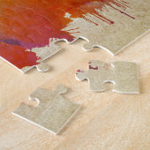 Dallas, TX | Waterverf City Skyline Legpuzzel (Zijkant)