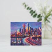 Dallas USA Briefkaart (Staand voorkant)