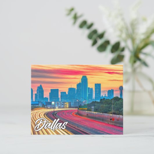 Dallas, Verenigde Staten Briefkaart (Staand voorkant)
