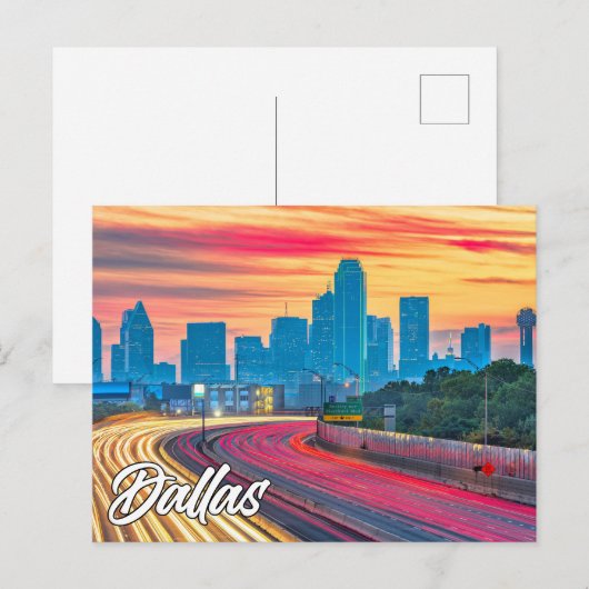 Dallas, Verenigde Staten Briefkaart (Voorkant / Achterkant)