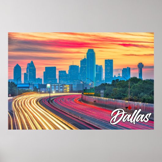 Dallas, Verenigde Staten Poster (Voorkant)