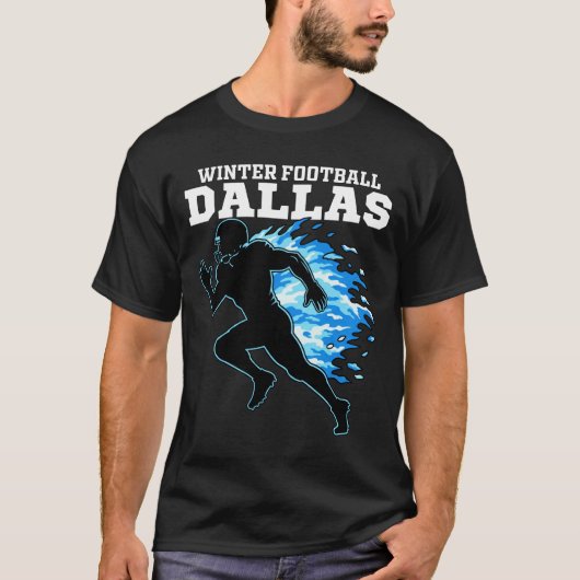 DALLAS WINTER FOOTBALL T-SHIRT (Voorkant)