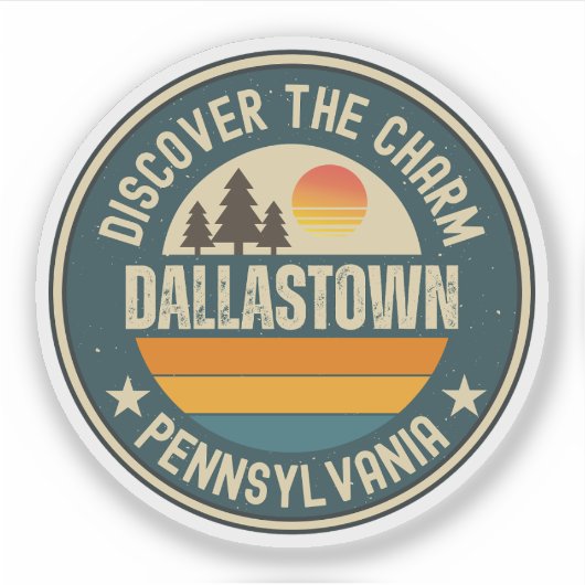 Dallastown, Pennsylvania Sticker (Voorkant)