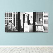 Dallasymbologie Canvas Afdruk (Insitu (Houten vloer))