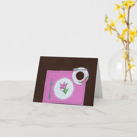 "Dallmayr Dishes" Kaart (Gele Bloem)