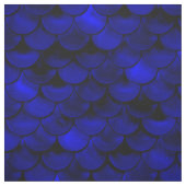 Dalln Dark Blue Mermaid Scales Stof (Swatch)