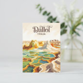 Dallol Ethiopië Briefkaart (Staand voorkant)