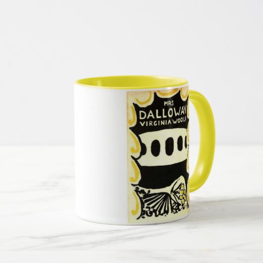 Dalloway Virginia Woolf First Edition Mok (Voorkant rechts)