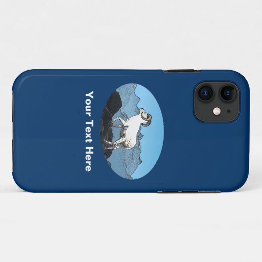 Dall's Sheep Case-Mate iPhone Case (Achterkant (horizontaal))