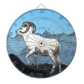 Dall's Sheep Dartbord (Voorkant)