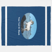 Dall's Sheep Fleece Deken (Voorkant (Horizontaal))