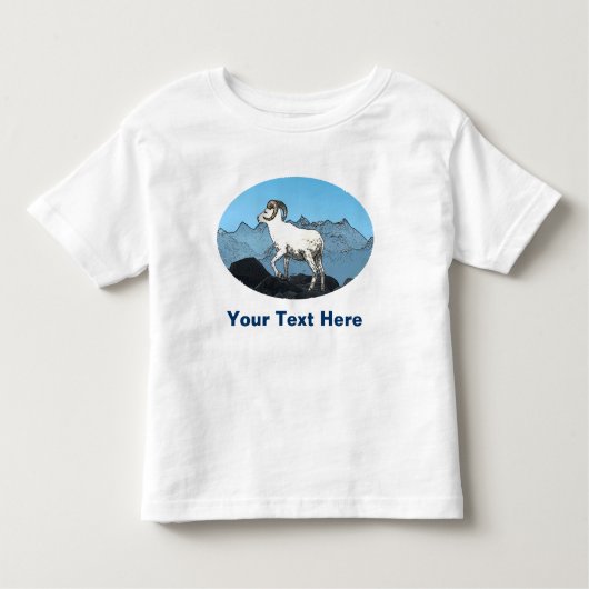 Dall's Sheep Kinder Shirts (Voorkant)
