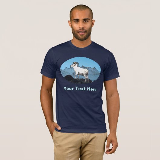 Dall's Sheep T-shirt (Voorkant volledig)