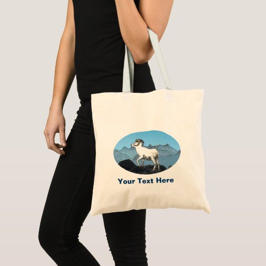 Dall's Sheep Tote Bag (Voorkant (product))