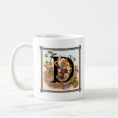 Dally Letterblock Mok - met de letter "D" (Links)