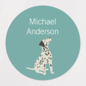 Dalmat: waterdicht label (Design 2)