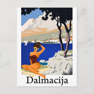Dalmatia, Kroatië Briefkaart