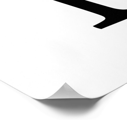 Dalmatia, Kroatië Poster (Hoek)