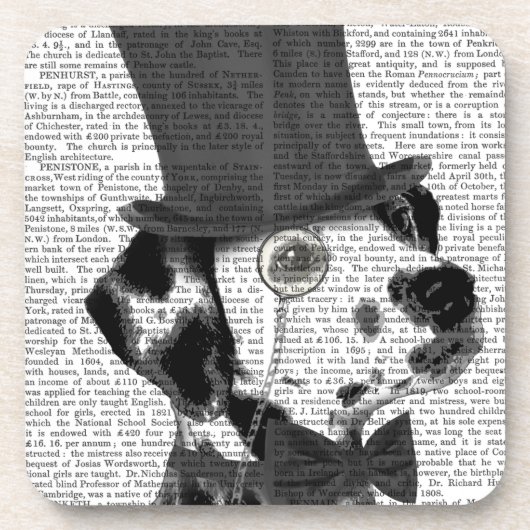 Dalmatiaan, Formele hond en Pet Bier Onderzetter (Voorkant)