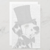 Dalmatiaan, Formele hond en Pet Briefpapier (Voorkant / Achterkant)