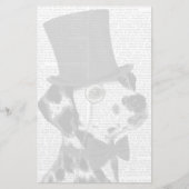 Dalmatiaan, Formele hond en Pet Briefpapier (Voorkant)
