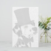 Dalmatiaan, Formele hond en Pet Briefpapier (Staand voorkant)