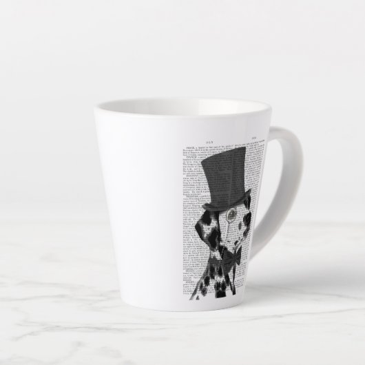 Dalmatiaan, Formele hond en Pet Latte Mok (Rechterhoek)