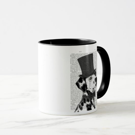 Dalmatiaan, Formele hond en Pet Mok (Voorkant rechts)