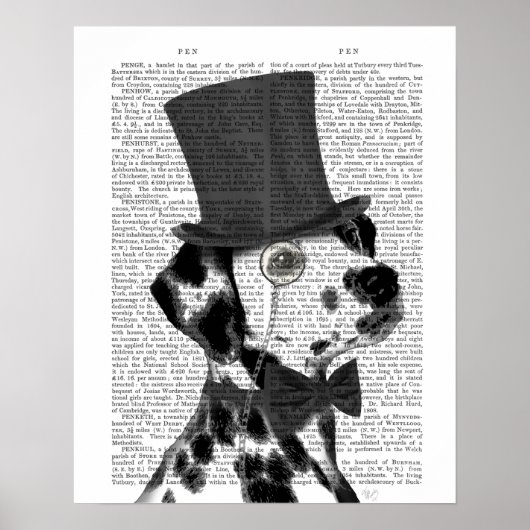 Dalmatiaan, Formele hond en Pet Poster (Voorkant)