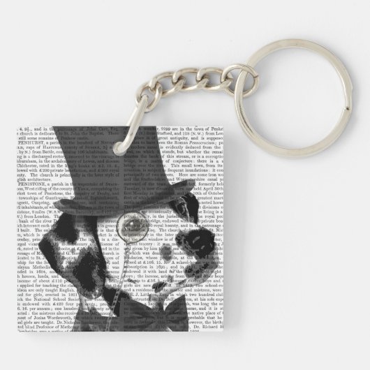 Dalmatiaan, Formele hond en Pet Sleutelhanger (Achterkant)