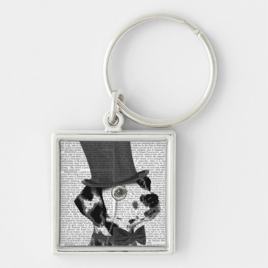 Dalmatiaan, Formele hond en Pet Sleutelhanger (Voorkant)