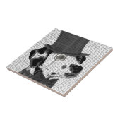 Dalmatiaan, Formele hond en Pet Tegeltje (Zijkant)