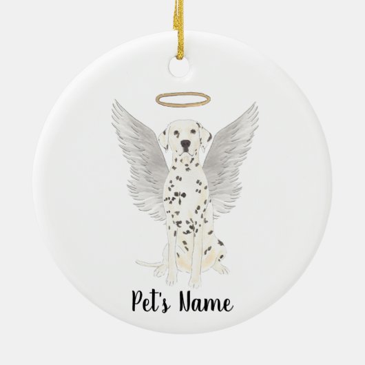 Dalmatiaan Herdenkingsmonument  Keramisch Ornament (Achterkant)